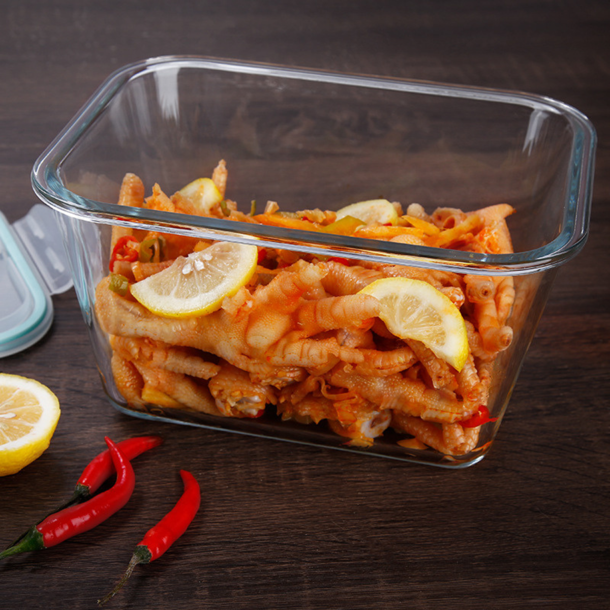 Kit de 7 Frascos Herméticos de Vidrio Templado con Tapa de Sellado al Vacío + REGALO: Kit de Utensilios de Cocina