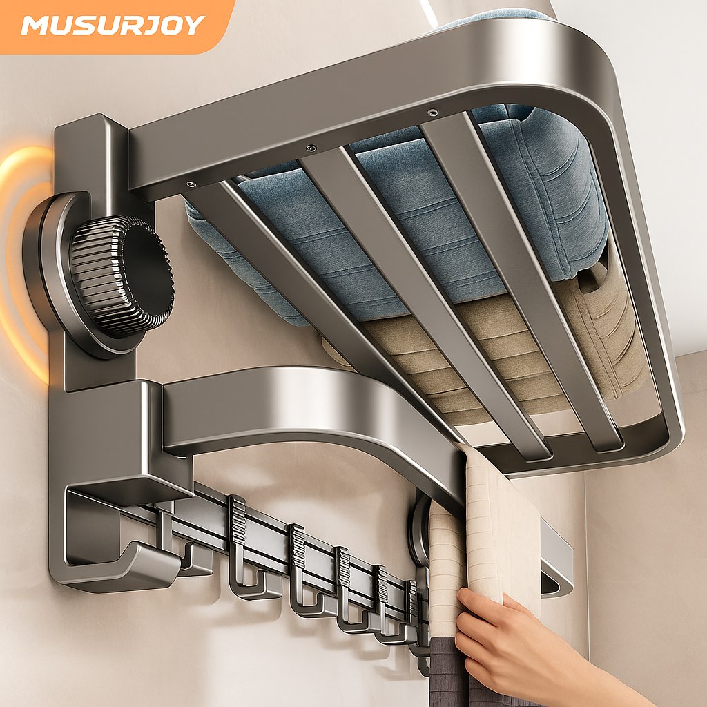 [Llevá 2 Pagá 1] Soporte Organizador de Baño en Acero Inoxidable de Alta Capacidad +REGALO: 2 Soportes de Esquina